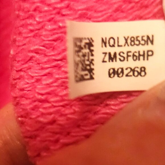 American Eagle Women's Hoodie This Feels Seriously Lived In Zip Up Pink Ombre Lg - Picture 8 of 8